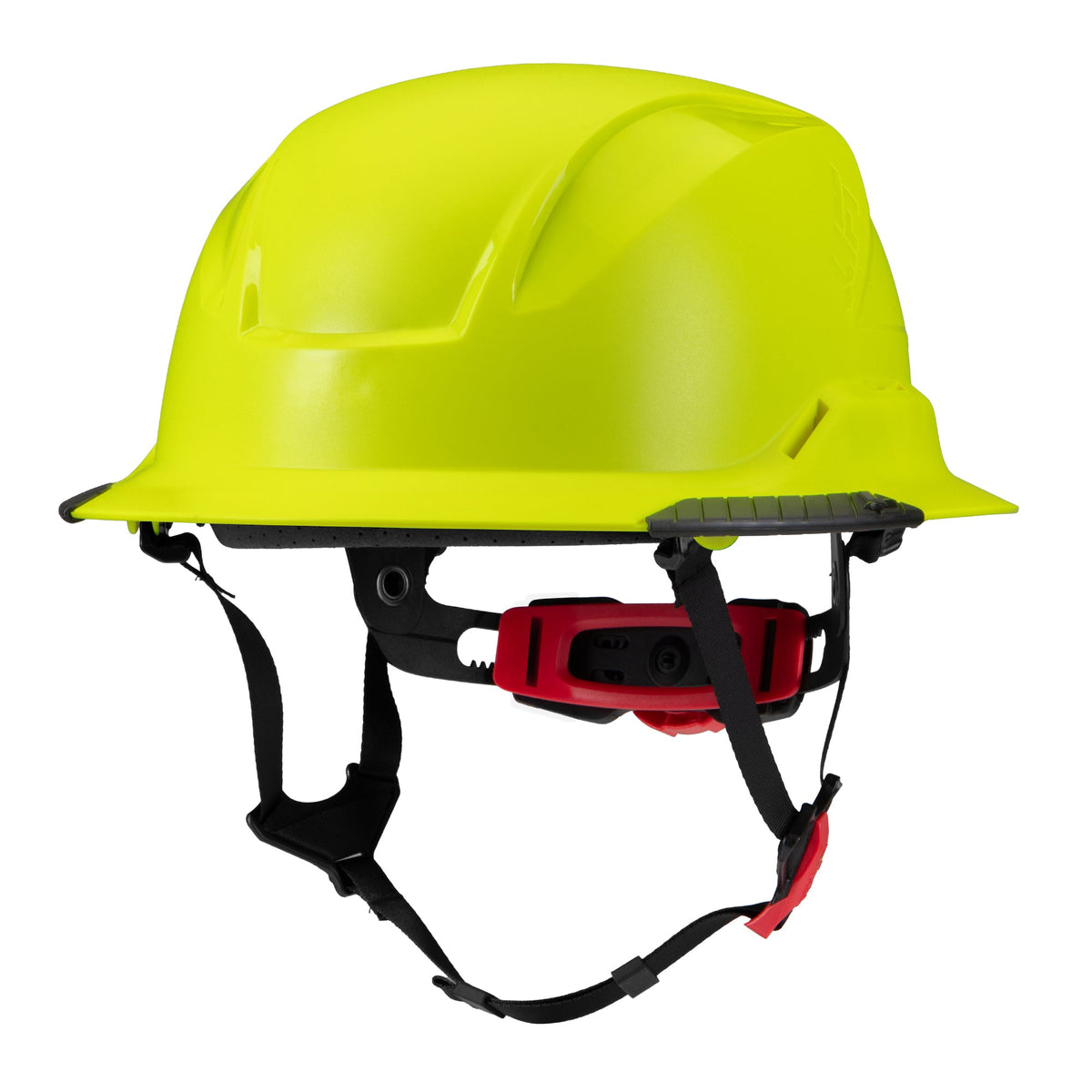 Lift Safety RADIX Type II Full Brim Non-Vented Helmet with twiceme - Hi-Viz Yellow - HRXF-25HVE2