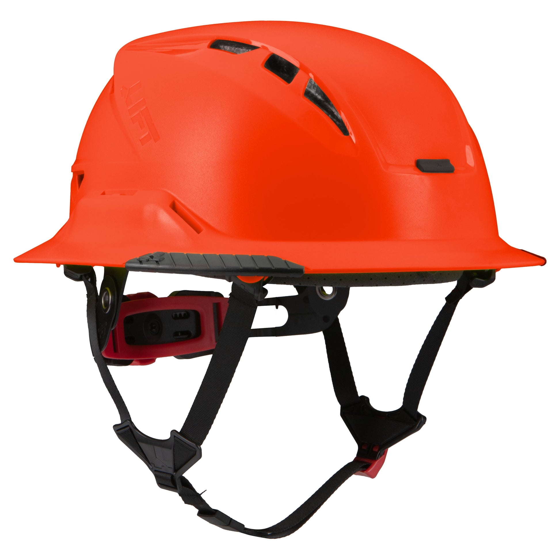 Lift Safety RADIX Type II Full Brim Vented Helmet with twiceme - Hi-Viz Orange - HRXF-25OC2