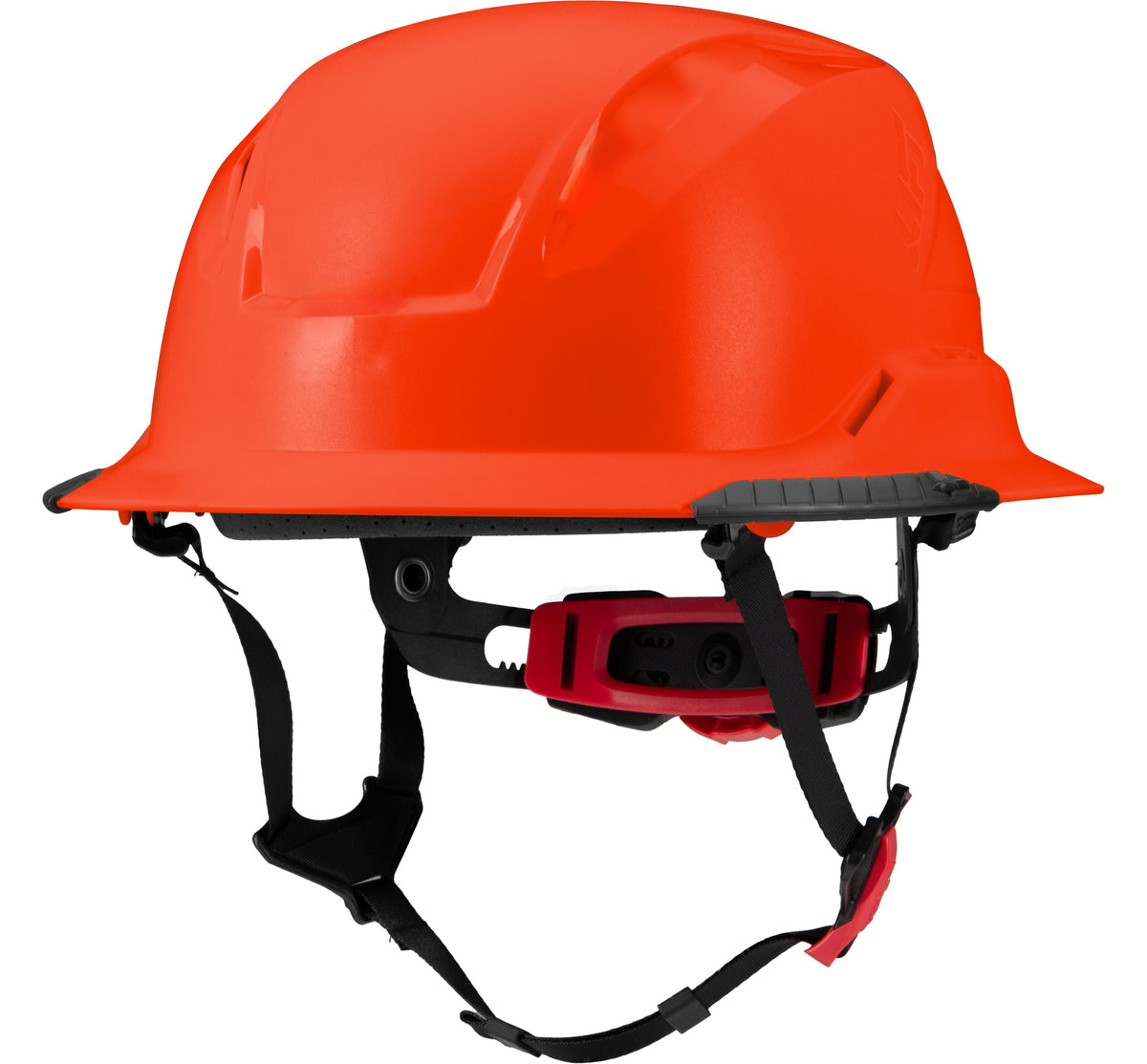Lift Safety RADIX Type II Full Brim Non-Vented Helmet with twiceme - Hi-Viz Orange - HRXF-25OE2