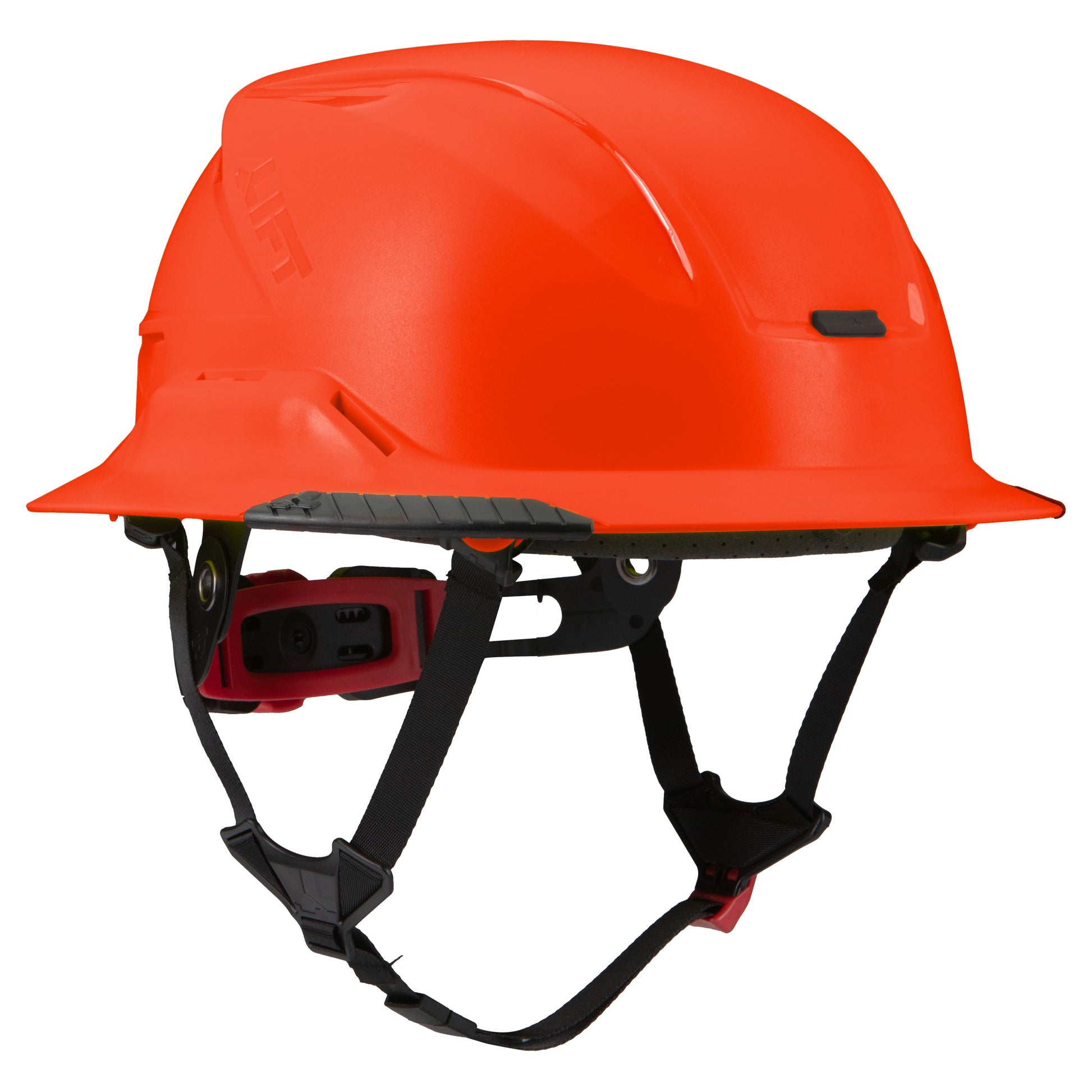 Lift Safety RADIX Type II Full Brim Non-Vented Helmet with twiceme - Hi-Viz Orange - HRXF-25OE2