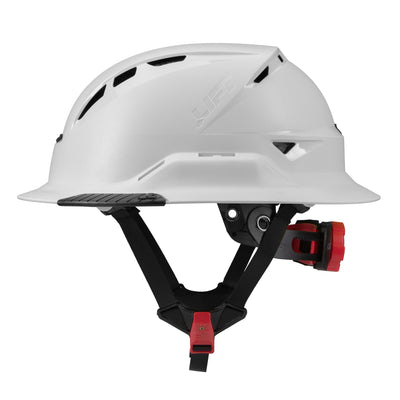 Lift Safety RADIX Type II Full Brim Vented Helmet with twiceme - White - HRXF-25WC2