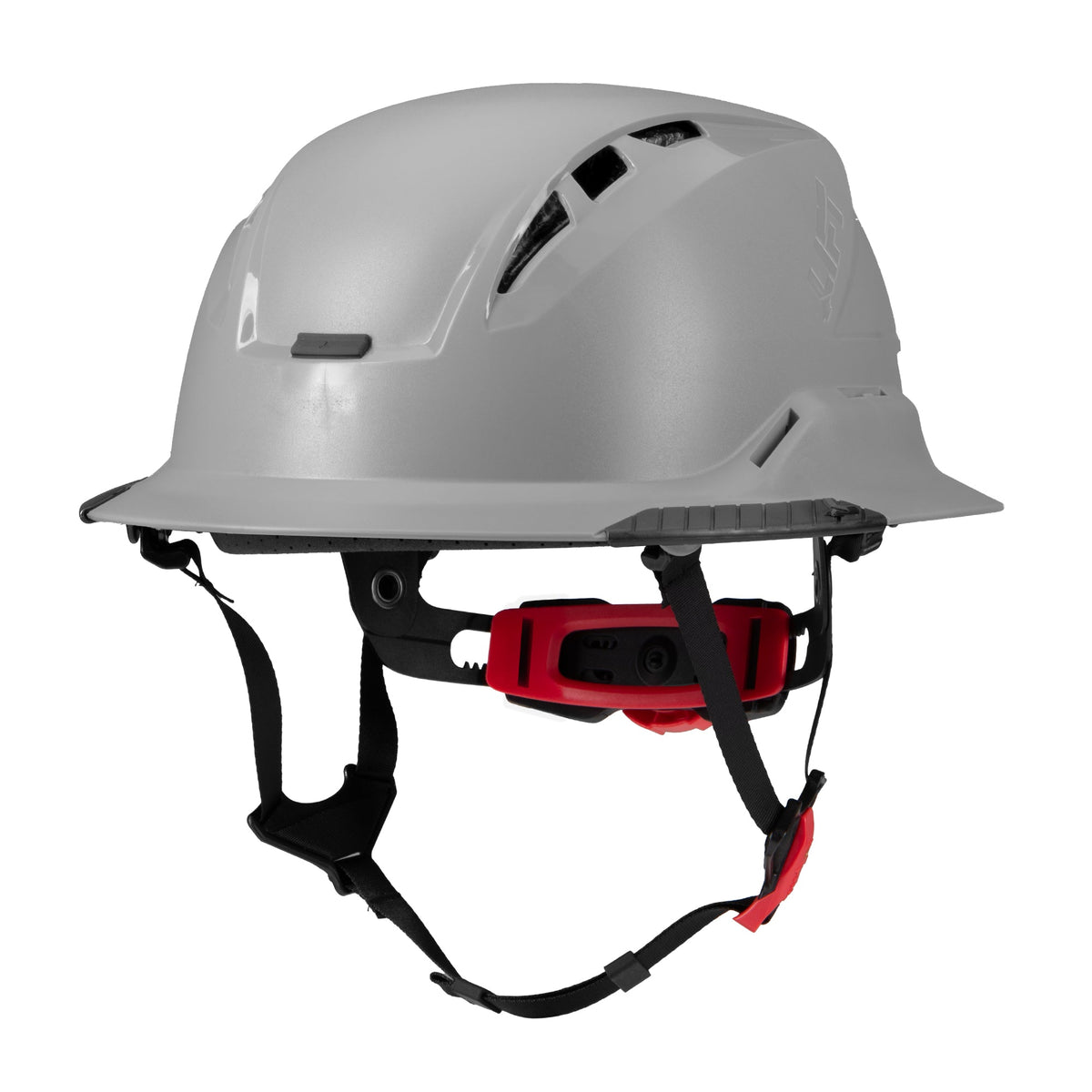 Lift Safety RADIX Type II Full Brim Vented Helmet with twiceme - Gray - HRXF-25YC2