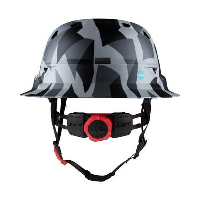 Lift Safety RADIX Type II Full Brim Vented Helmet with twiceme - Black Geo Camo - HRXF-26UCC2