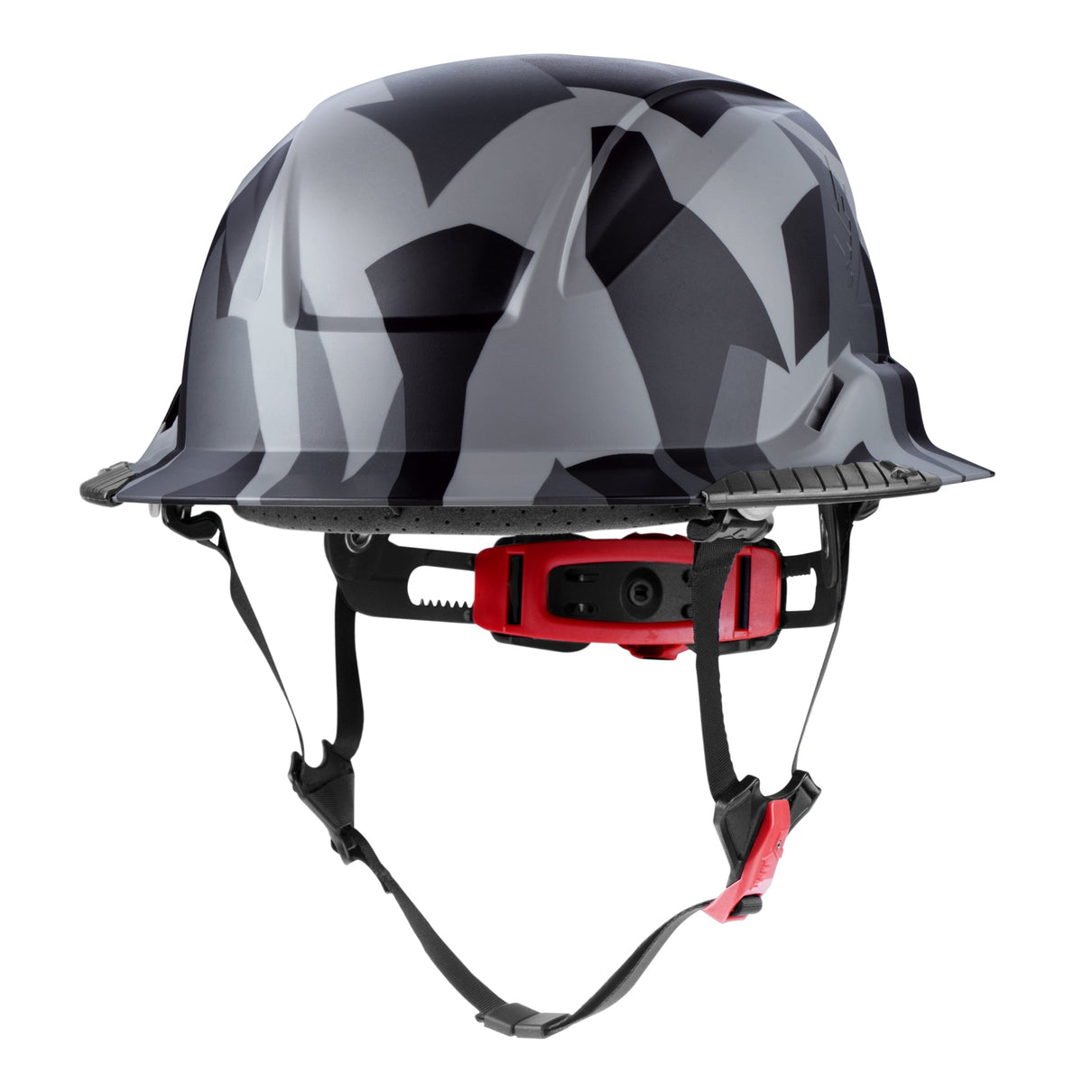 Lift Safety RADIX Type II Full Brim Non-Vented Helmet with twiceme - Black Geo Camo - HRXF-26UCE2