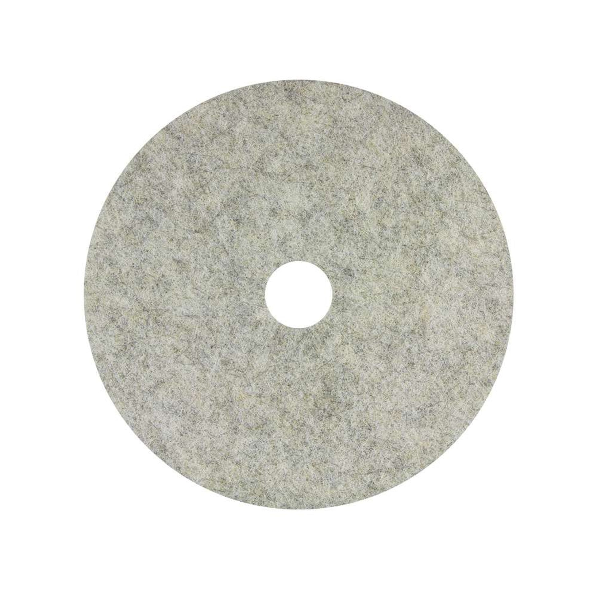 Hawk Enterprises Natural Hair Burnishing Pad - 17 Inches (5 PADS PER CASE) - A0025-17P-CS