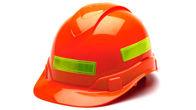 Pyramex Reflective Hard Hat Stickers Sticker Lime
