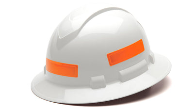 Pyramex Reflective Hard Hat Stickers Sticker Orange