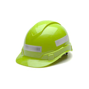 Pyramex - Reflective Hard Hat Sticker - White - 1/Each