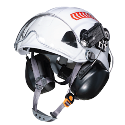 COAST 500 Lumen Helmet Mounted Flashlight for KASK - SHL2R