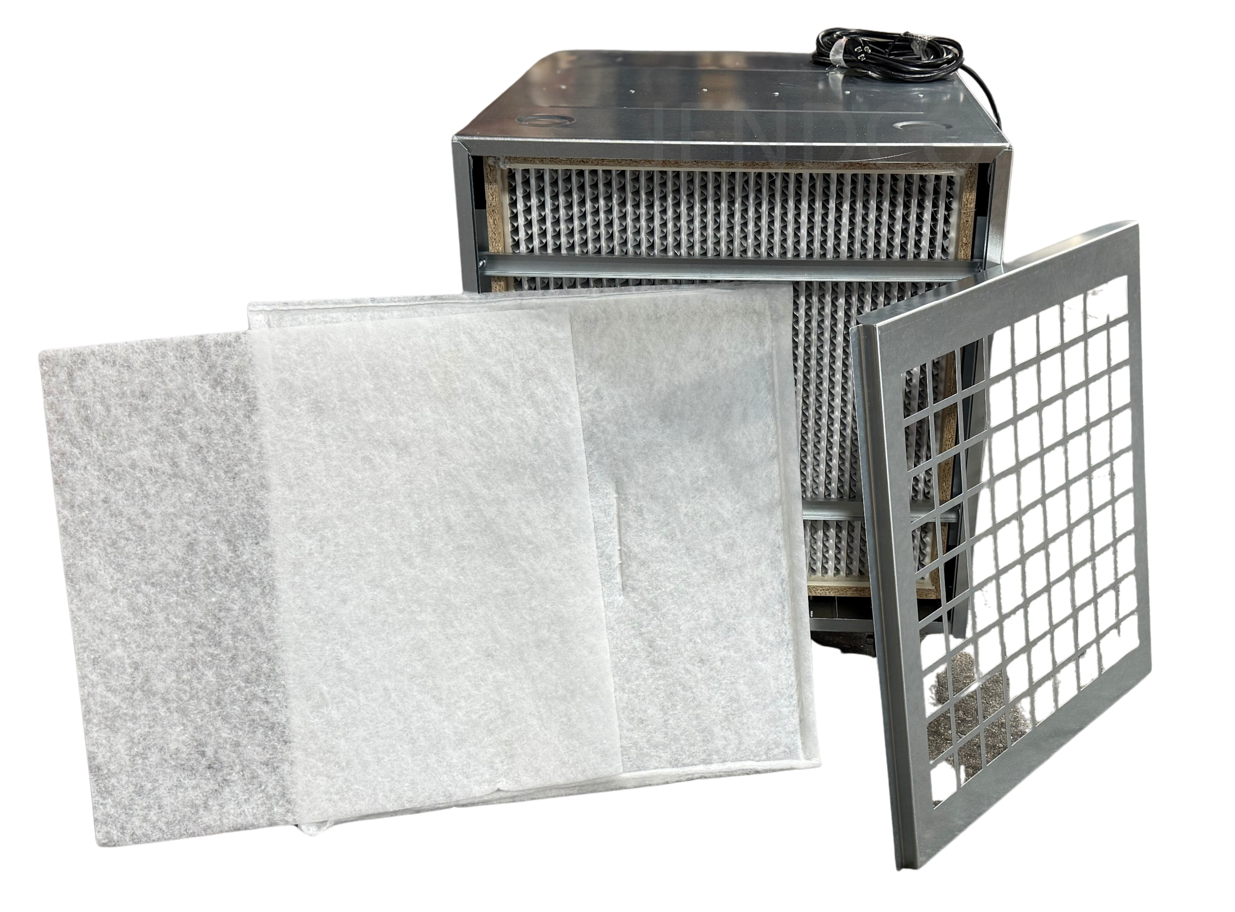 NCF-2000 Negative Air Machine with Visual Alarm Panel (1400/2000 CFM) - 2424VPS