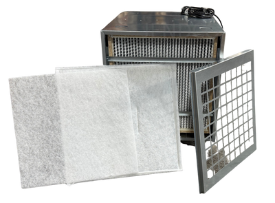 NCF-2000 Negative Air Machine with Visual Alarm Panel (1400/2000 CFM) - 2424VPS