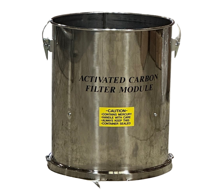 Nikro High Capacity Activated Carbon Filter Module for Mercury Vacuums - 860918