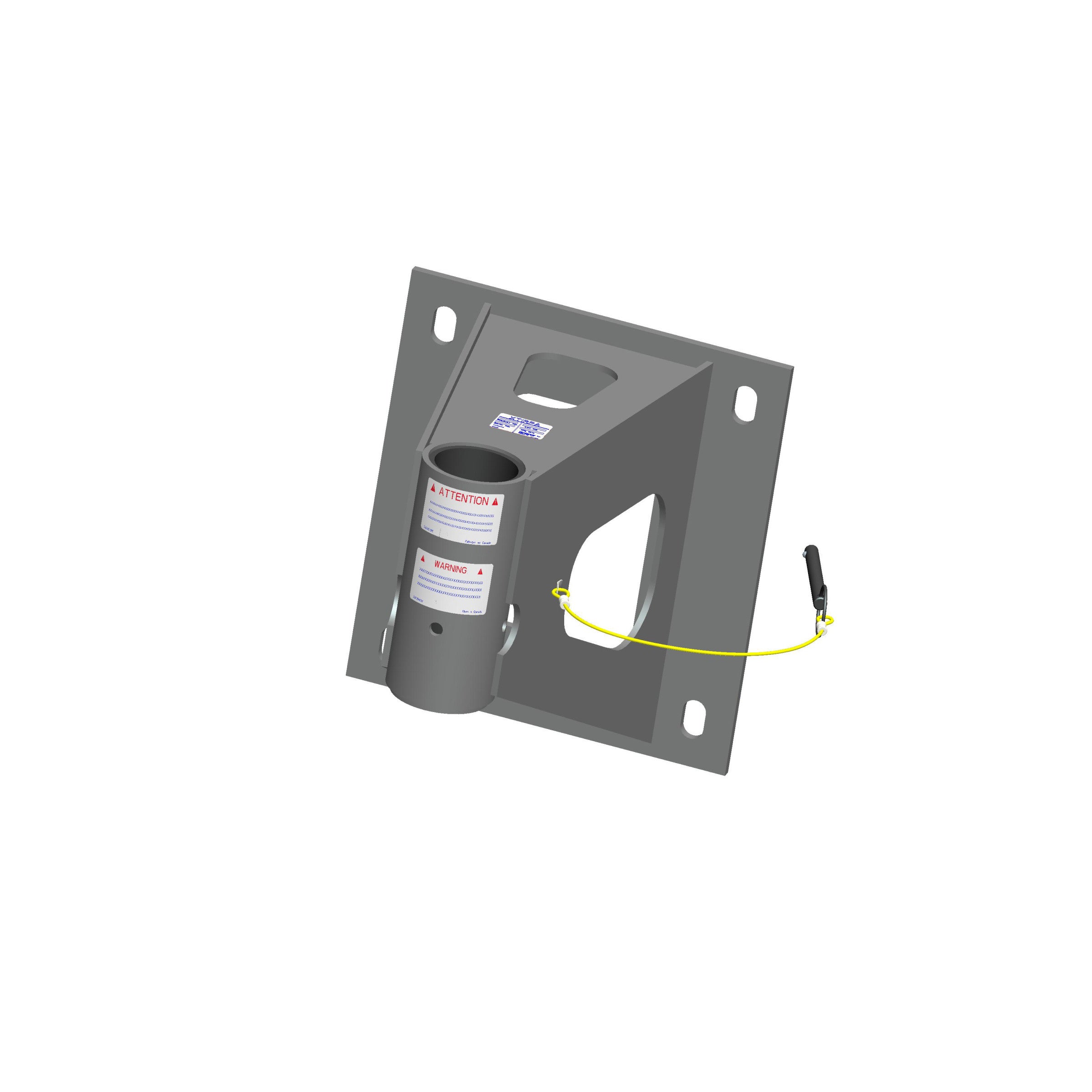 Xtirpa IN-2067 3" Mural Adapter 14" Offset 304 SST