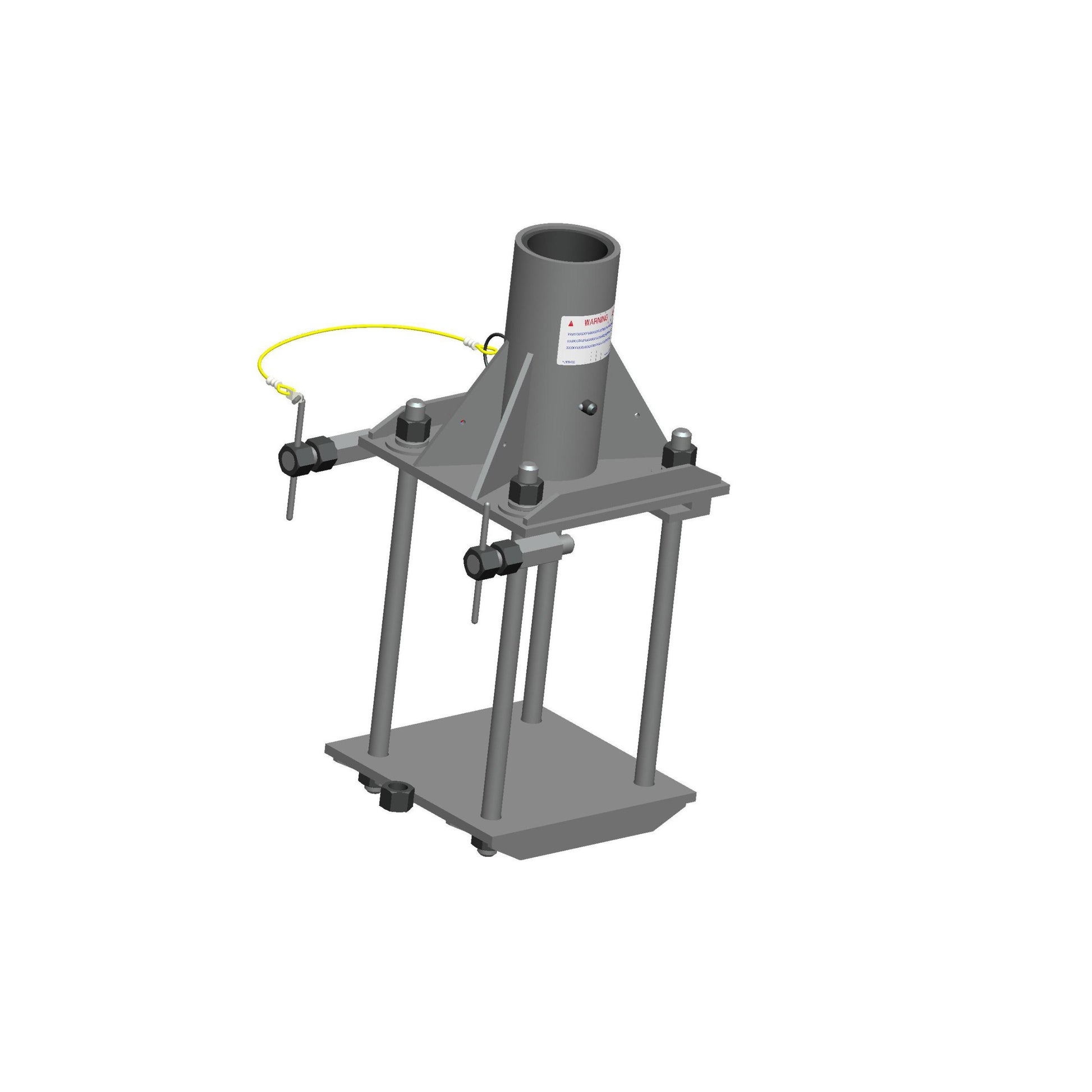 Xtirpa IN-2085 3" H-Beam Adapter 304 SST