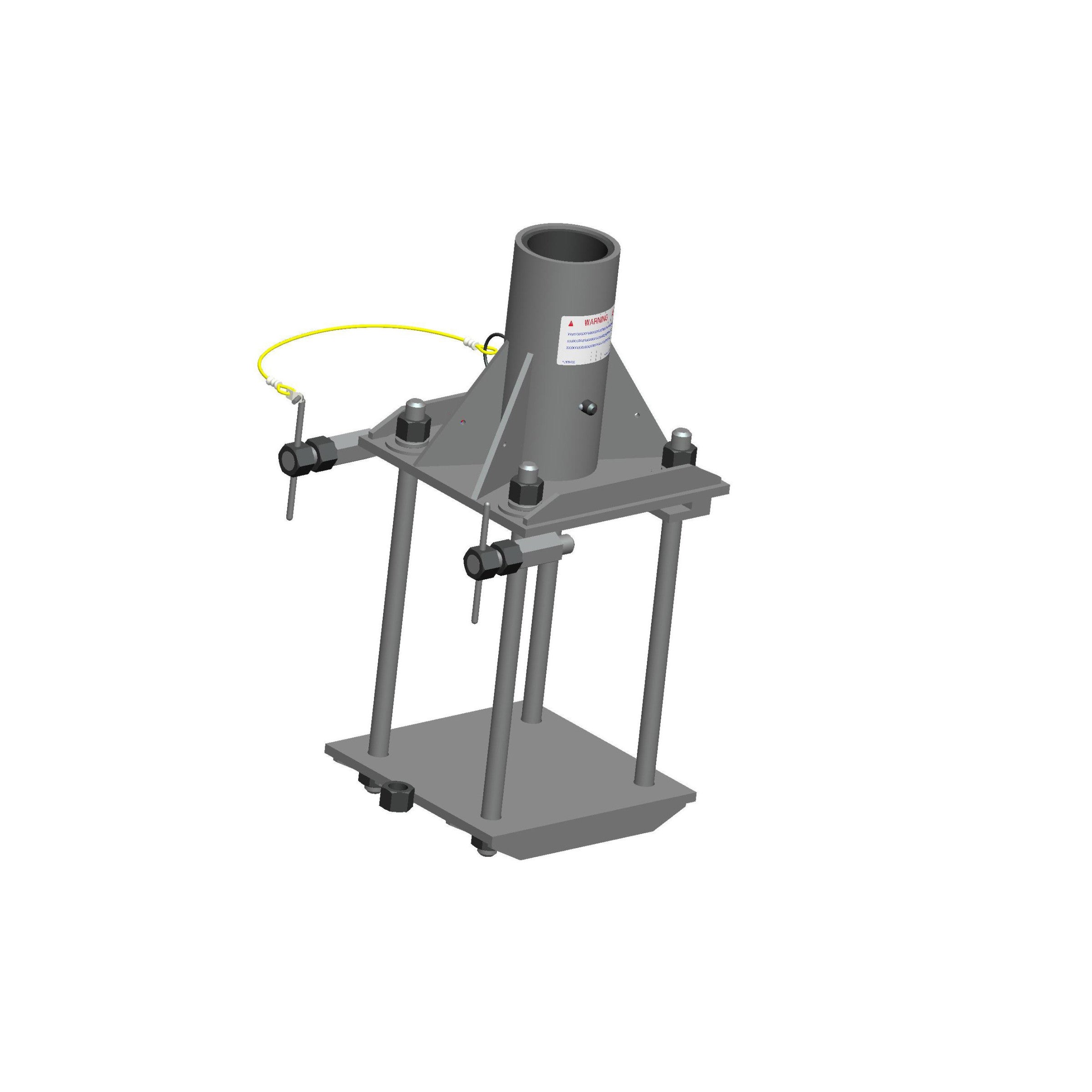 Xtirpa IN-2085 3" H-Beam Adapter 304 SST