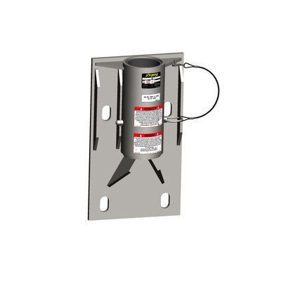 Xtirpa 3" Wall Adapter Zinc Plated - IN-2107