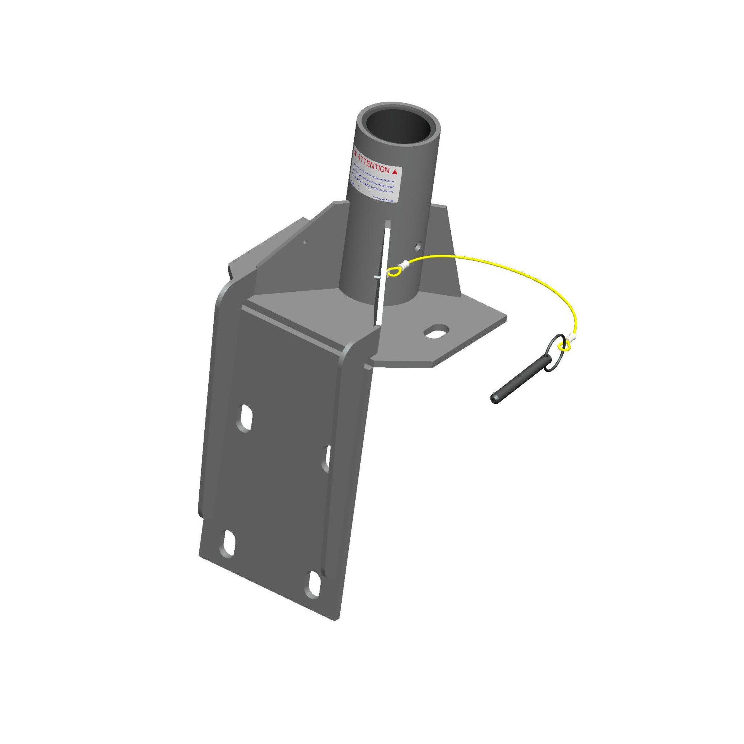 Xtirpa IN-2117 3" Top Wall Adapter 90 Degrees 304 SST