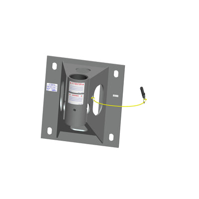 Xtirpa IN-2124 3" Mural Adapter 8" Offset 304 SST
