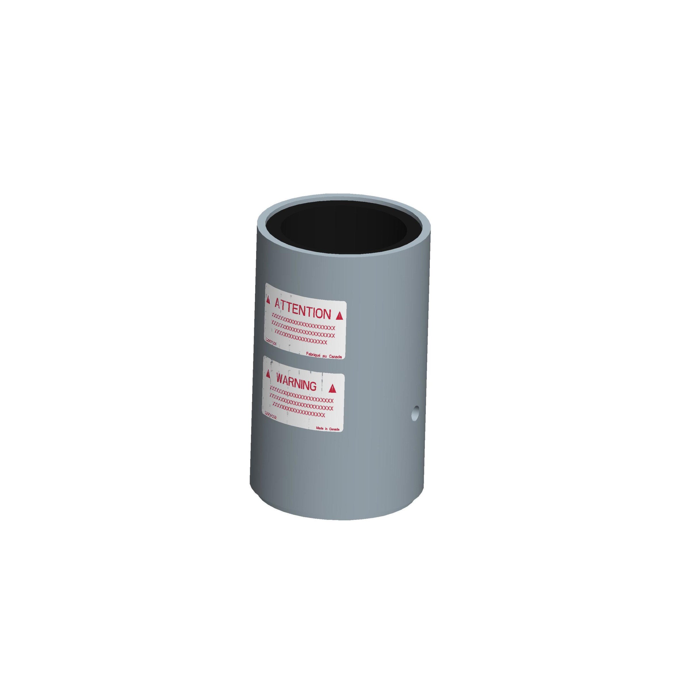 Xtirpa IN-2255 4" Mast Sleeve Adapter 304 SST