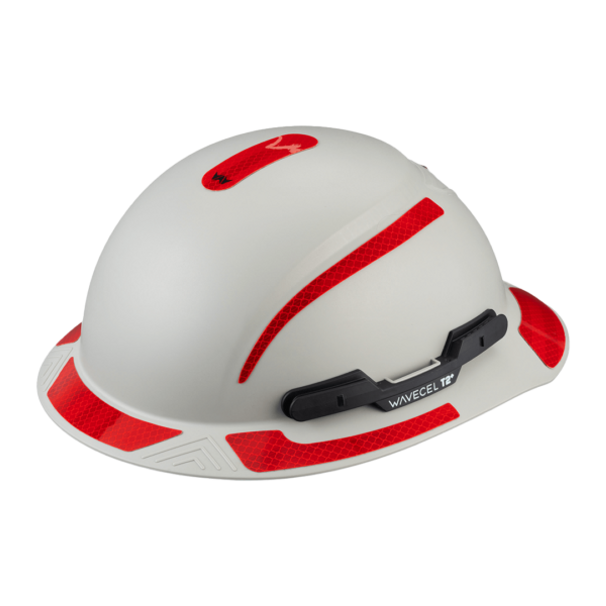 Hardknock Reflective Diamond Grade Sticker Kit for Resolve Full Brim Helmet - Red - 10 Pack - 810-0-620-10