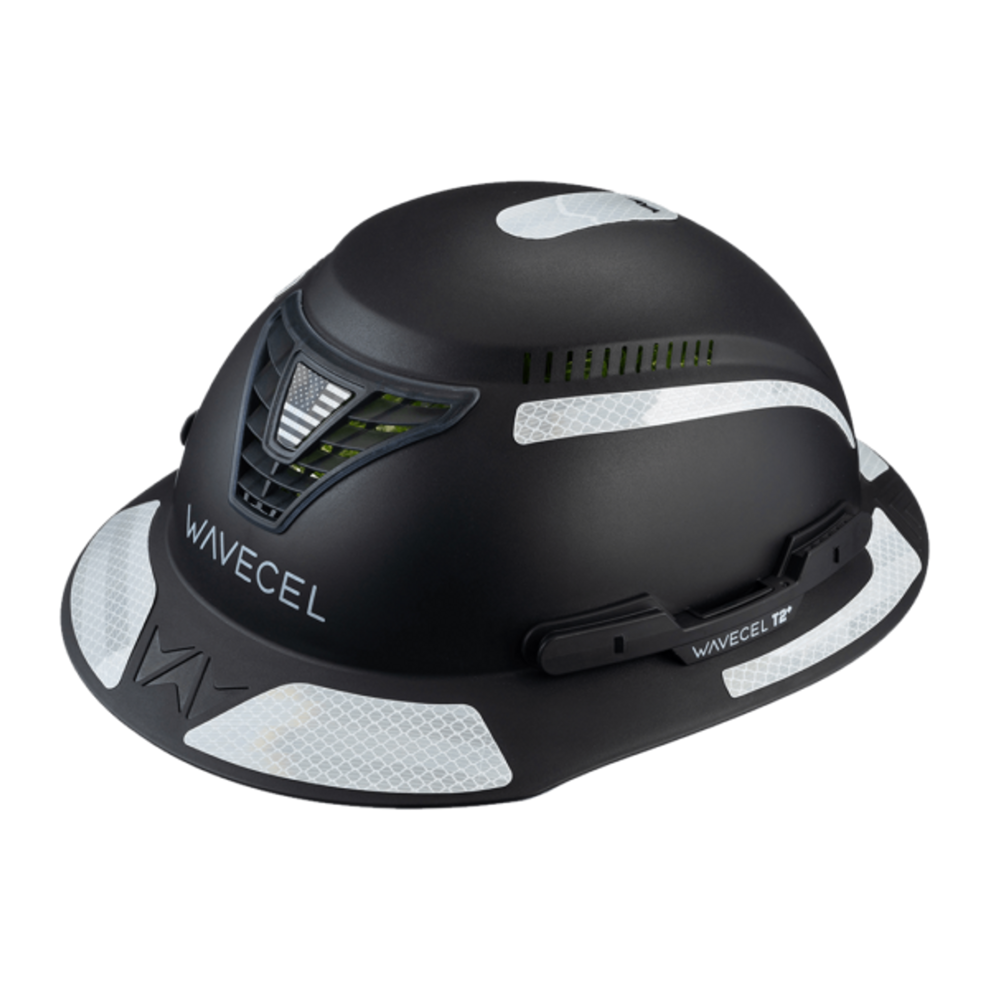Hardknock Reflective Diamond Grade Sticker Kit for Resolve Full Brim Helmet - White - 810-0-105-01