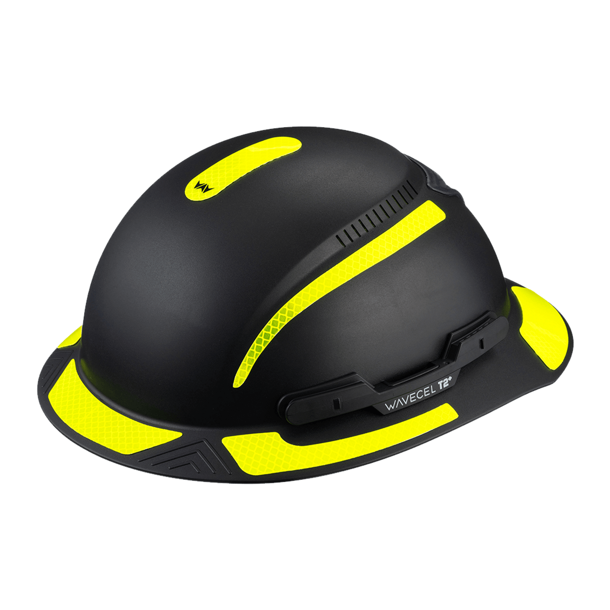 Hardknock Reflective Diamond Grade Sticker Kit for Resolve Full Brim Helmet - Neon Yellow - 10 Pack - 810-0-740-10