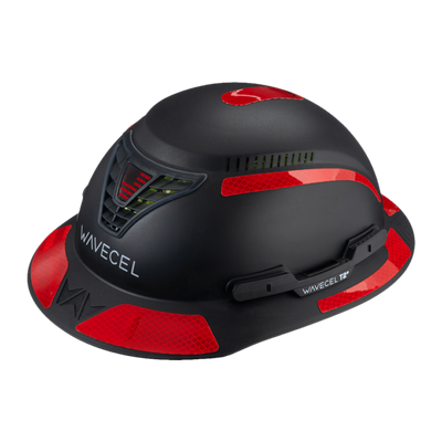 Hardknock Reflective Diamond Grade Sticker Kit for Resolve Full Brim Helmet - Red - 10 Pack - 810-0-620-10