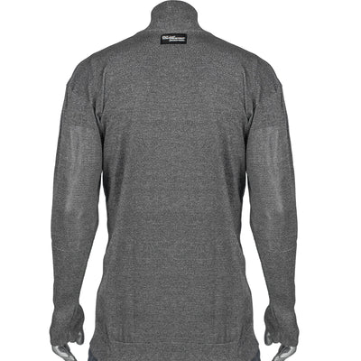 Kut Gard ATA PreventWear Blended Cut Resistant Jacket w/Mesh Back & Thumb Holes - Dark Gray - 1/EA - J100SP-4CM-TH