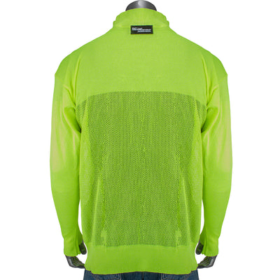 Kut Gard ATA PreventWear Blended Hi-Vis Cut Resistant Jacket w/Thumb Holes - Yellow - 1/EA - J645HV-2.5CM-TH