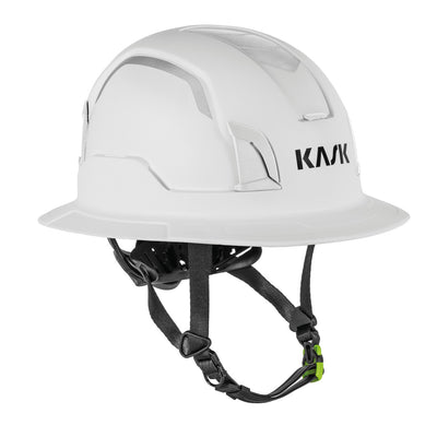 Kask Zenith X2 Hi-Viz Full Brim Type I & Type II Class E Non-Vented White Safety Helmet - WHE00147-760