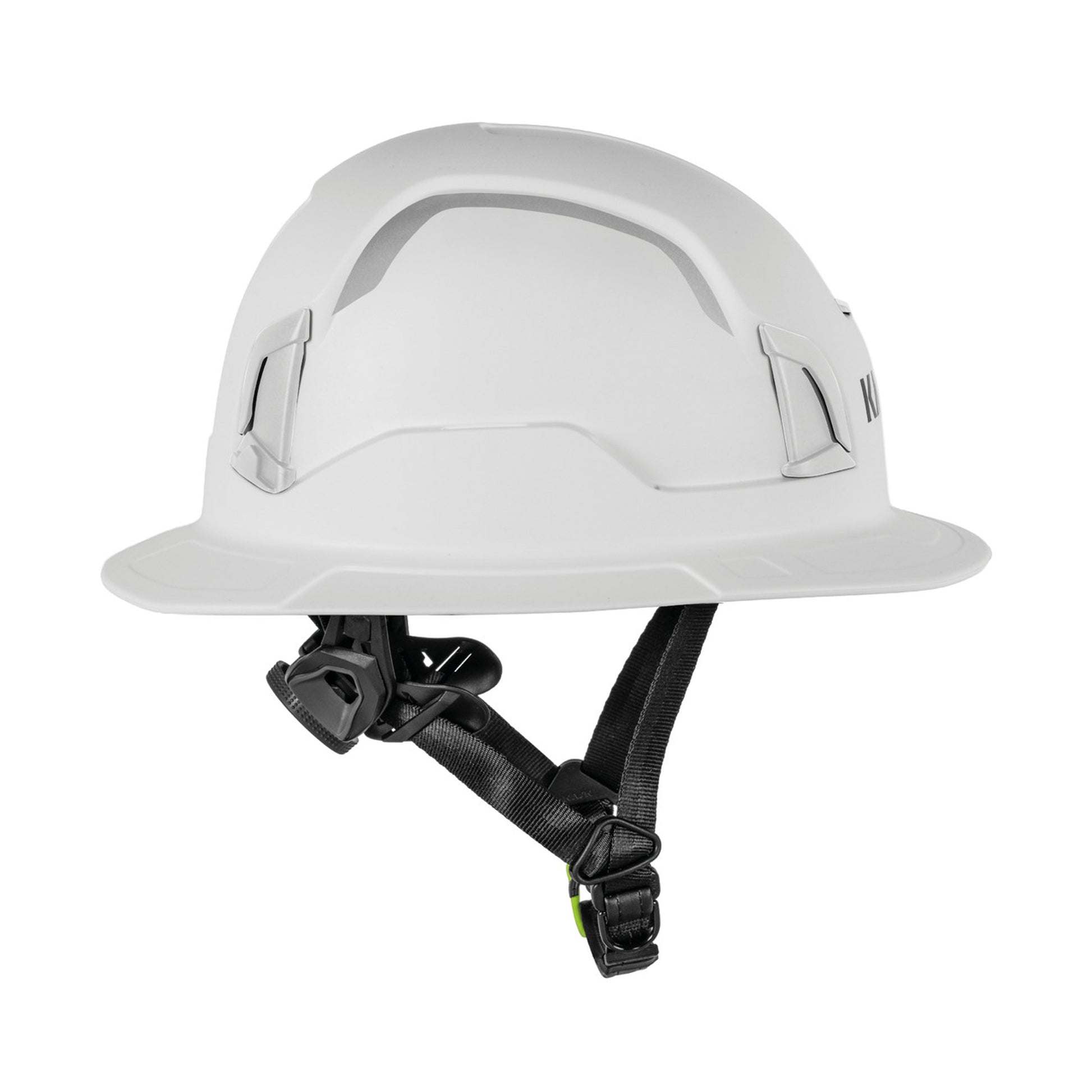 Kask Zenith X2 Hi-Viz Full Brim Type I & Type II Class E Non-Vented White Safety Helmet - WHE00147-760