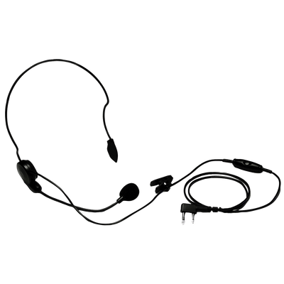 Kenwood Single muff headset with flexible boom mic for NX series radios - KHS-22