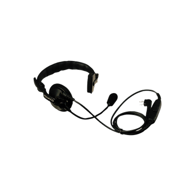 Kenwood Single muff over the head headset with boom mic for NX series radios - KHS-7A