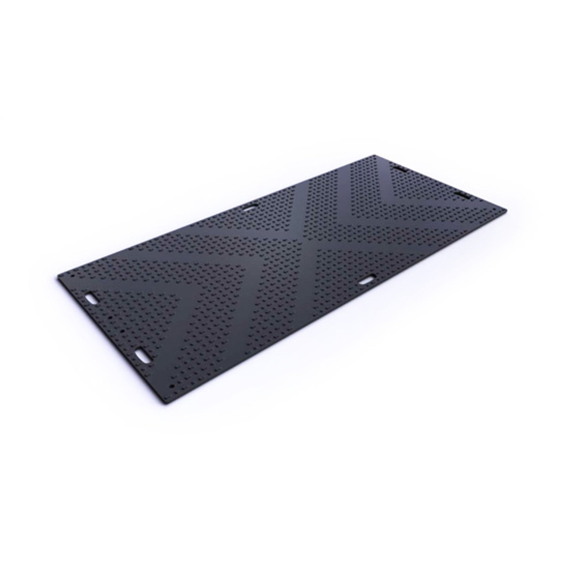 Ground Protection - Libertymat - 4' X 8' - Black - W/ Hand Holes - 80 Ton Load - LIB48