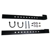Vehicle Id Light - Lighted Unit Number Sign Mounting Kit - Includes: J-Style Plates - U-Bolts & Mntg Hdwe - LUNMK-RAIL