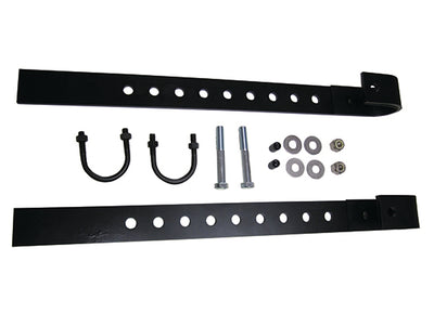 Vehicle Id Light - Lighted Unit Number Sign Mounting Kit - Includes: J-Style Plates - U-Bolts & Mntg Hdwe - LUNMK-RAIL