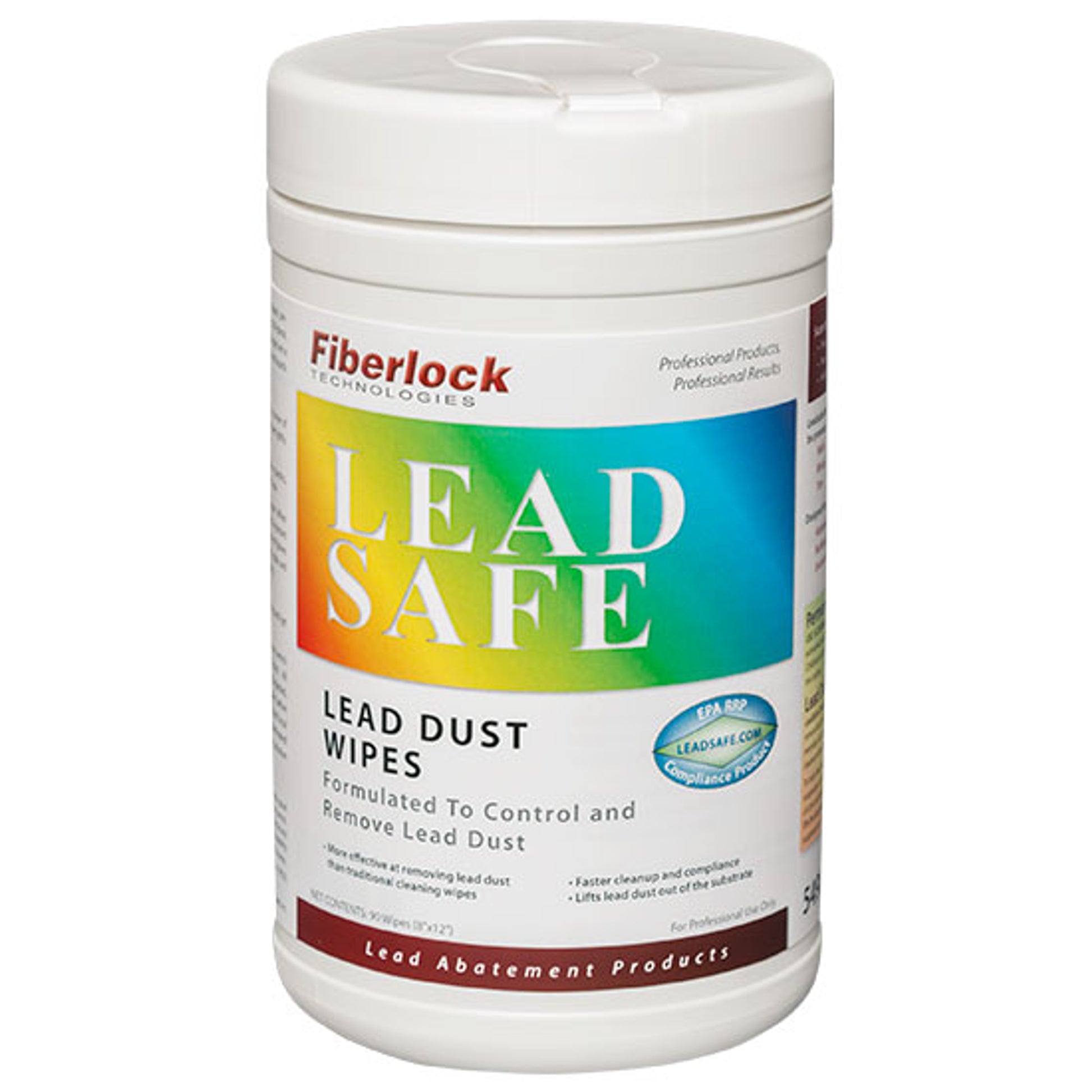 Fiberlock LeadSafe Wipes - TSP Wipes - 90 Wipes (1/Canister) -5498-90C