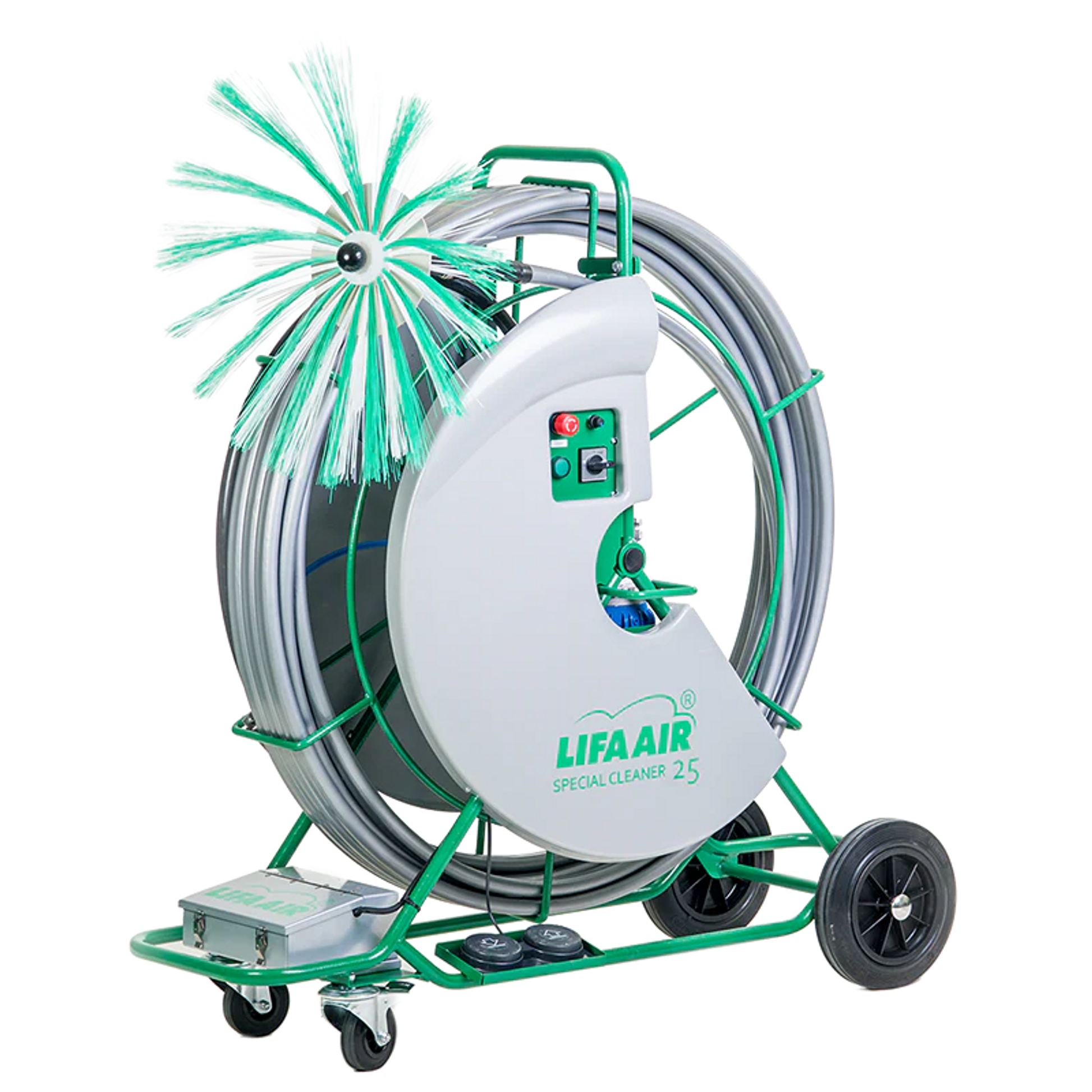 LIFA Air Special Cleaner 25 Multi Brushing Machine for HVAC Air Duct Cleaning