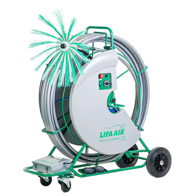 LIFA Air Special Cleaner 25 Multi Brushing Machine for HVAC Air Duct Cleaning