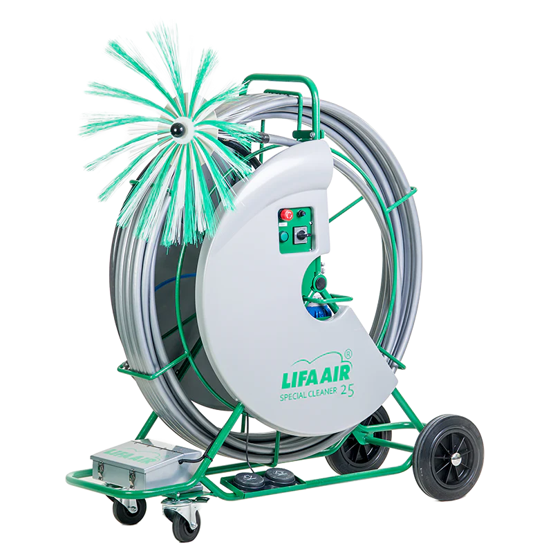 LIFA Air Special Cleaner 25 Multi Brushing Machine for HVAC Air Duct Cleaning