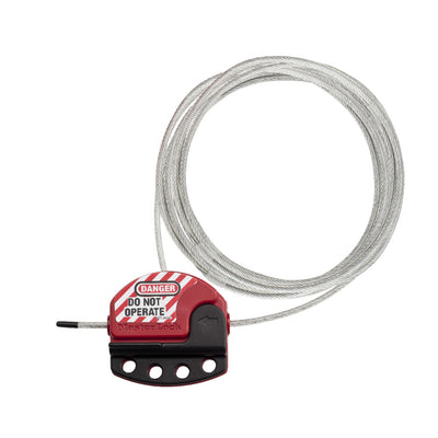 Masterlock Adjustable Cable Lockout - 15ft (4.6m) Cable - S806CBL15