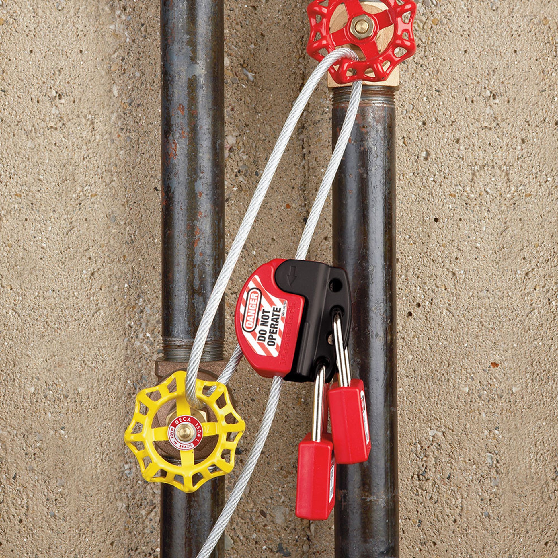 Masterlock Adjustable Cable Lockout - 15ft (4.6m) Cable - S806CBL15