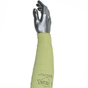 Kut Gard Cut Resistant Sleeve 2-Ply ATA Blended w/Sta-COOL Liner - Yellow - 200/EA - 330-WC-MSATACM2X2.5-18