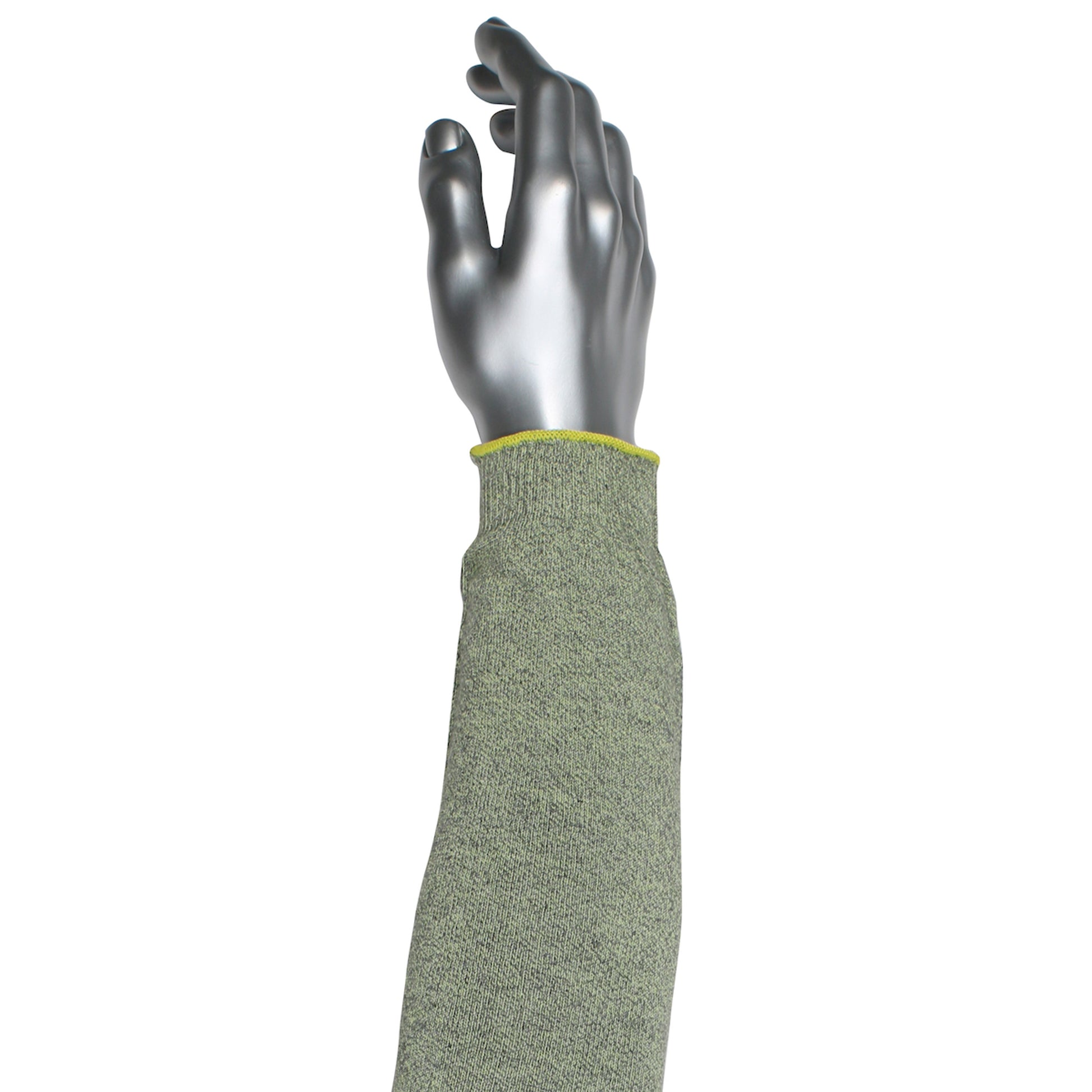 Kut Gard Cut Resistant Sleeve Single-Ply ATA Hide-Away Blended - Green - 200/EA - MSHA13