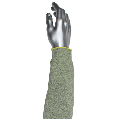 Kut Gard Cut Resistant Sleeve Single-Ply ATA Hide-Away Blended - Green - 200/EA - MSHA13