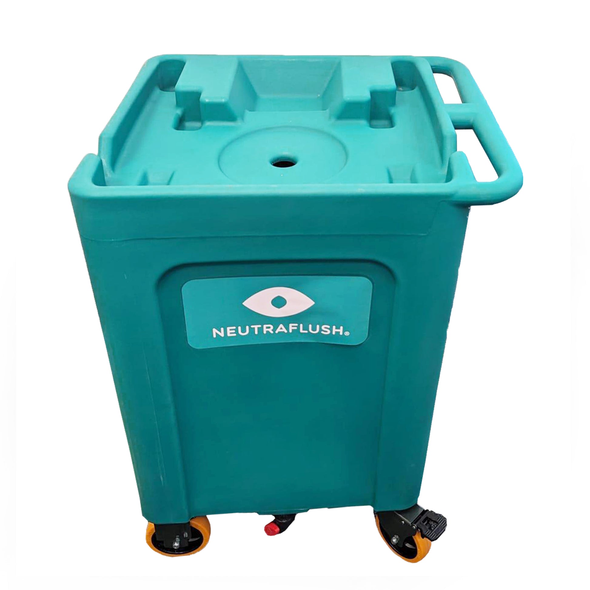 AERO NeutraFlush Rolling drain cart stand for 16 Gal Eyewash Station - NFSCART01