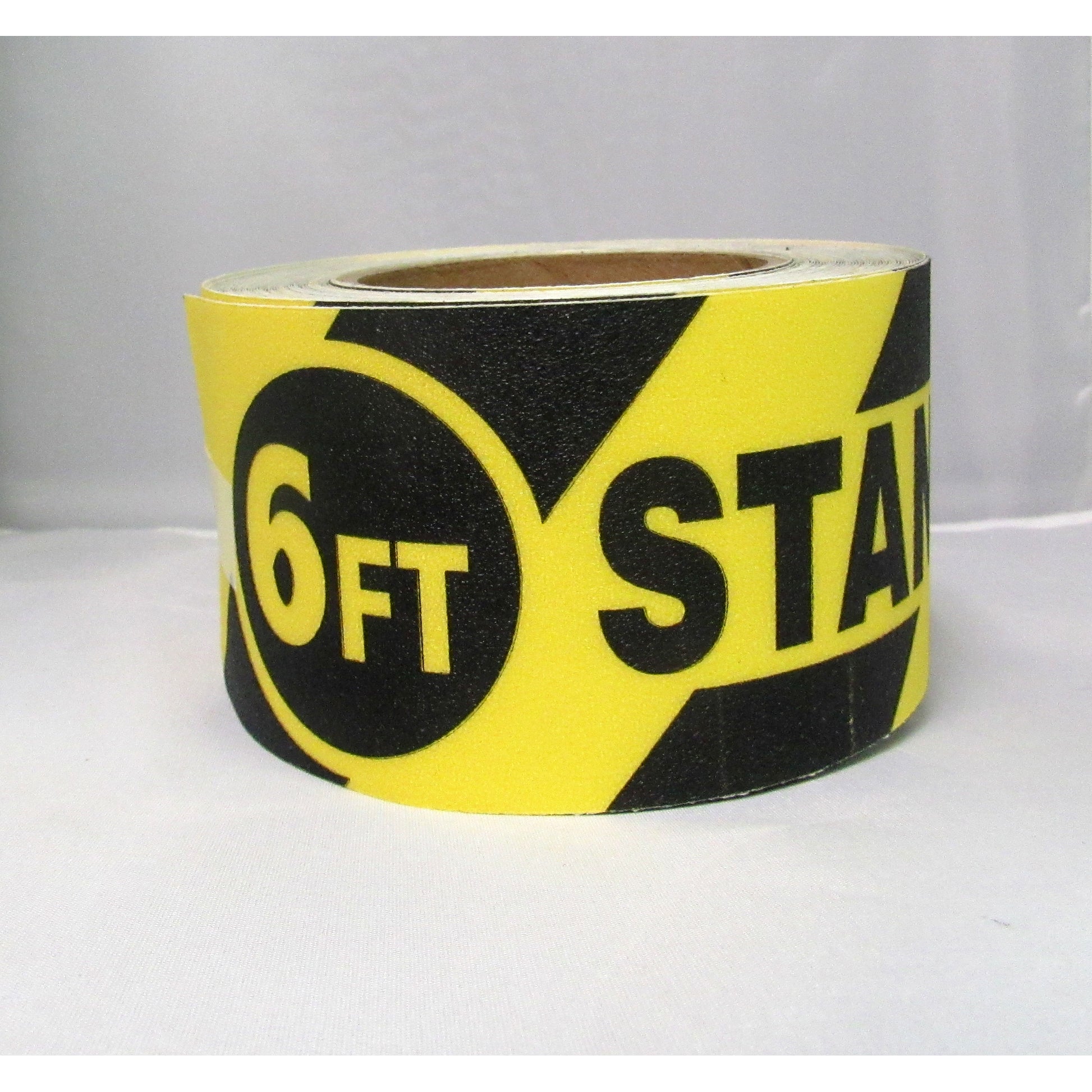 6FT STAND HERE 6FT-ANTI-SKID TAPE - 6FT STAND HERE 6FT-ANTI-SKID TAPE, 3”X54’, Anti-Skid