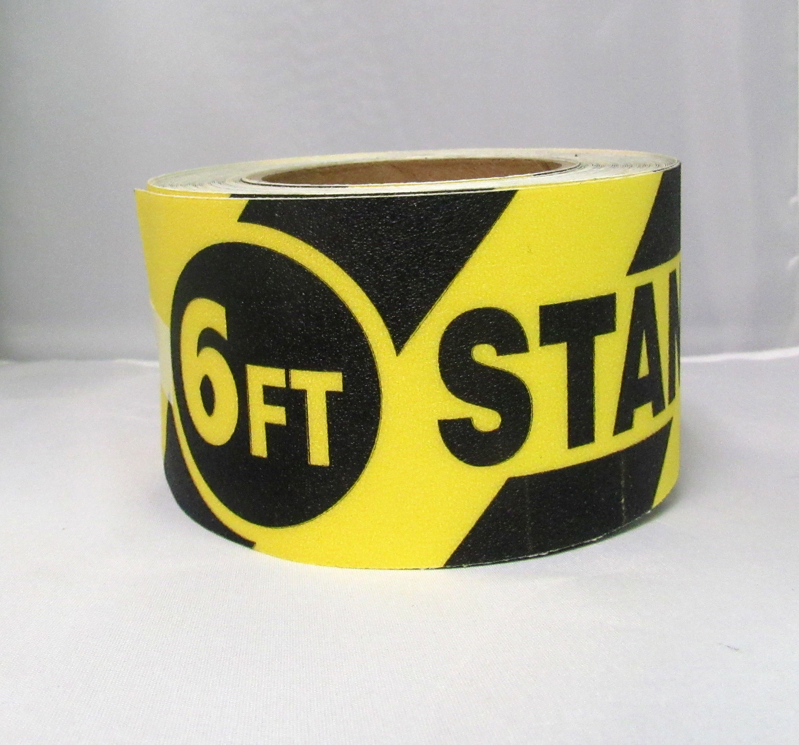 6FT STAND HERE 6FT-ANTI-SKID TAPE - 6FT STAND HERE 6FT-ANTI-SKID TAPE, 3”X54’, Anti-Skid