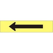ARROW  STYLE A - PIPE MARKER - ARROW  STYLE A - PIPE MARKER, 2.25X12, Adhesive Vinyl