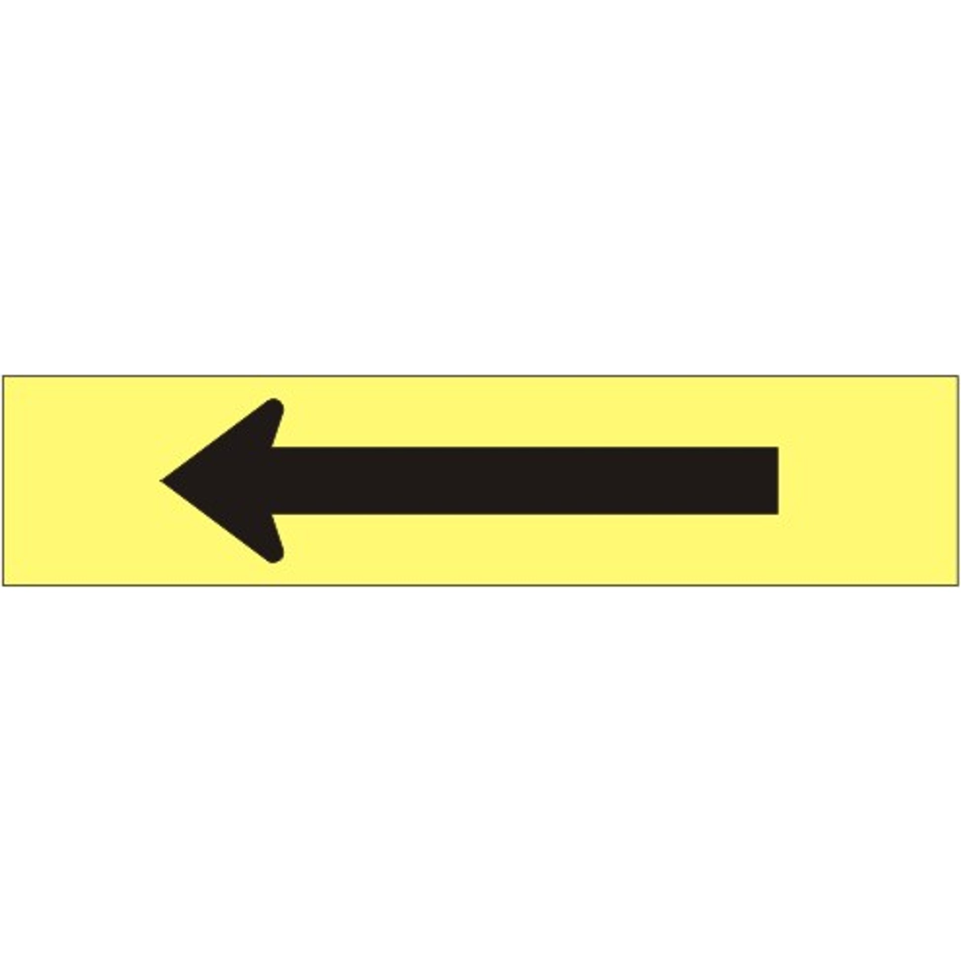 ARROW - PIPE MARKER - ARROW - PIPE MARKER, 2.25X13.5, Adhesive Vinyl